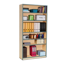 Jewel Bookcase with 1 Fixed and 4 Adjust Shelves